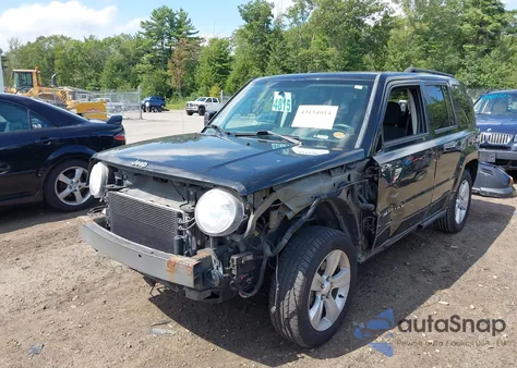 2013 Jeep Patriot Latitude из США, поврежденный, VIN 1C4NJRFB9DD212572